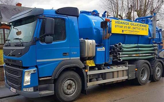 Détection citerne à eau à Châtelet