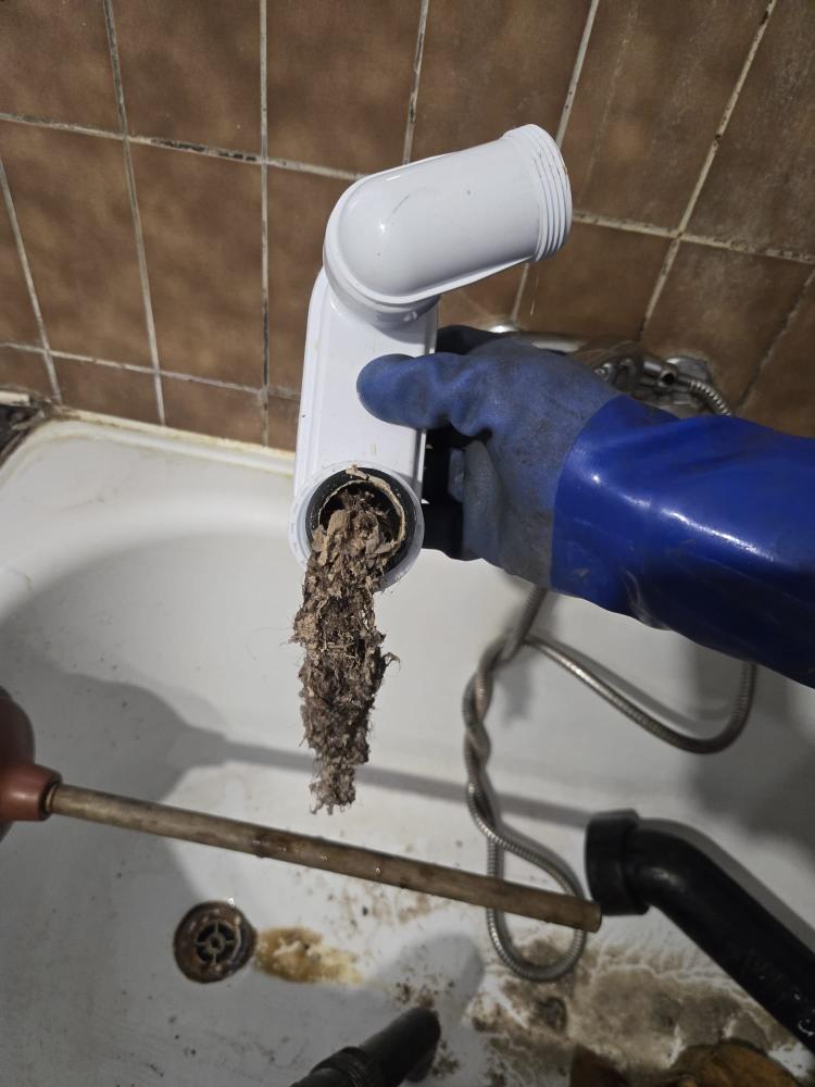 Débouchage baignoire